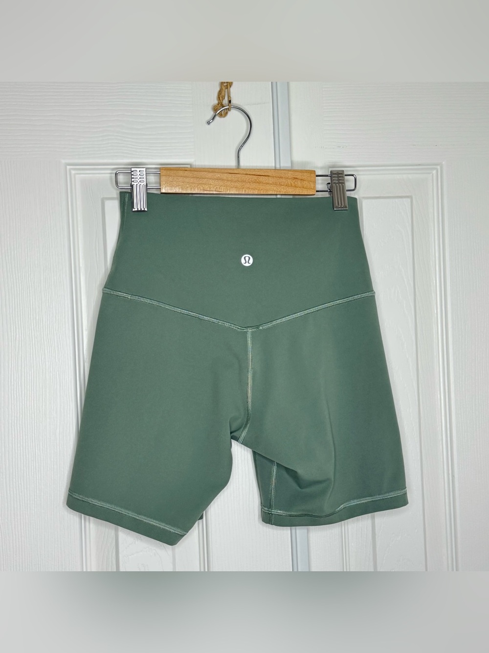 Lululemon Align High-Rise Short 6" Green Size 4 - Picture 4 of 11